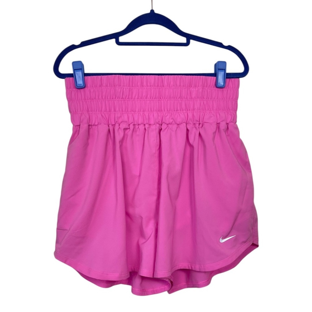 Nike Pink Athletic Shorts - High Waist - Picture 4 of 8